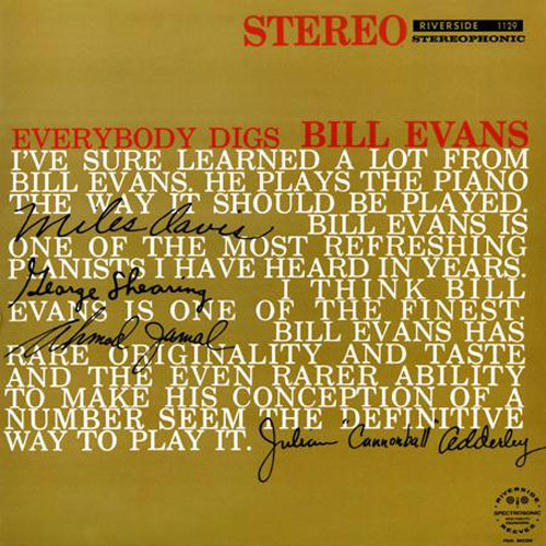 Bill Evans Everybody Digs Bill Evans 180g LP 1