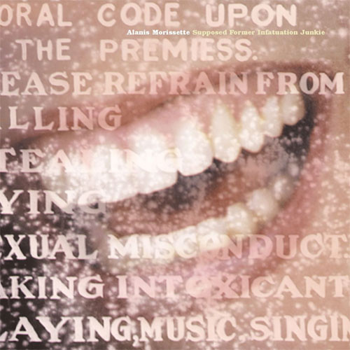 Alanis Morissette Supposed Former Infatuation Junkie Numbered Limited Edition 180g Import 2LP (Silver/Transparent Vinyl) 1