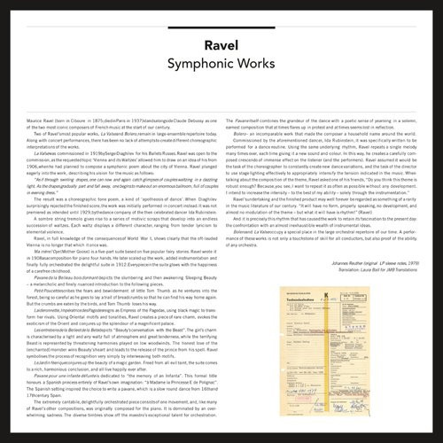 Maurice Ravel La Valse, Ma Mere l'oye, Pavane pour une infante Defunte, Bolero Master Quality Reel To Reel Tape (2Reel) 5