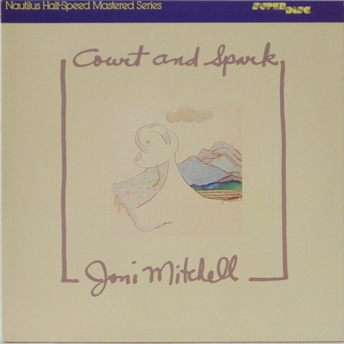 Joni Mitchell Court And Spark Nautilus 1/2 Speed LP (Pre-owned, EX) 1