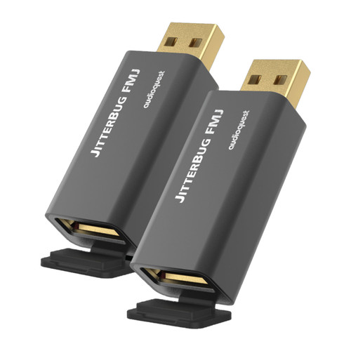 AudioQuest JitterBug FMJ USB 2.0 Filter (2 Pack) 1