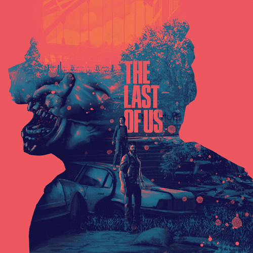 Gustavo Santaolalla The Last of Us (10th Anniversary) Numbered Limited Edition 4LP Box Set (Red & Blue Vinyl)