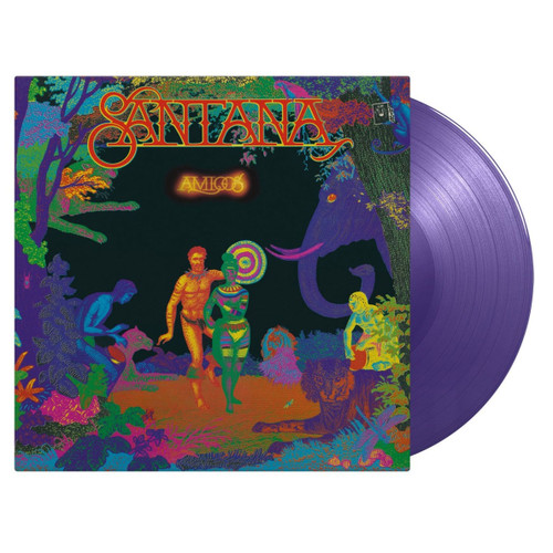 Santana Amigos Numbered Limited Edition 180g Import LP (Purple Vinyl) 2