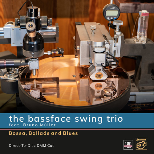 The Bassface Swing Trio Bossa, Ballads and Blues DMM 180g LP Scratch & Dent 1