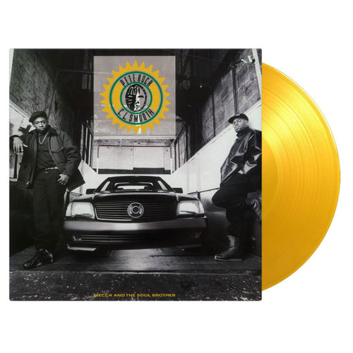 Pete Rock & C.L. Smooth Mecca and the Soul Brother Numbered Limited Edition 180g Import 2LP (Translucent Yellow Vinyl)