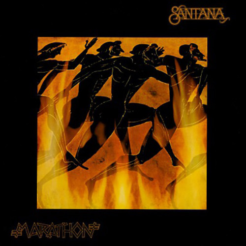 Santana Marathon Numbered Limited Edition 180g Import LP (Yellow, Red & Orange Marbled Vinyl) 1