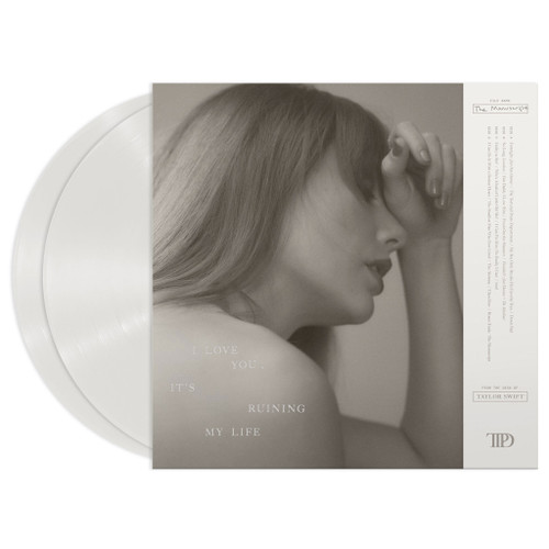 Taylor Swift THE TORTURED POETS DEPARTMENT 2LP (Ghosted White Vinyl)