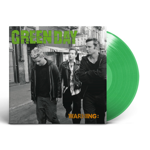 Green Day Warning LP (Fluorescent Green Vinyl) 2