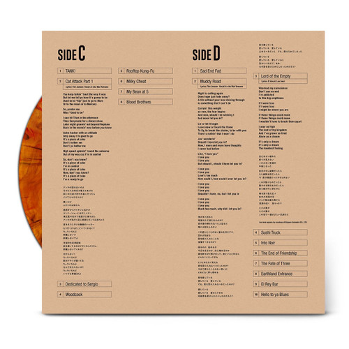 SEATBELTS Cowboy Bebop Soundtrack From The Netflix Series 2LP (Translucent Orange & Red Marble Vinyl)
