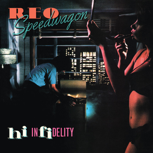 REO Speedwagon Hi Infidelity LP (Sea Glass Vinyl) 2