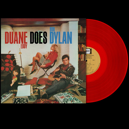 Duane Eddy Duane Eddy Does Bob Dylan LP (Translucent Red Vinyl) 2