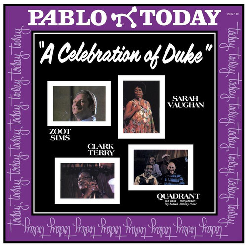 Sarah Vaughan, Clark Terry, Zoot Sims & Quadrant A Celebration of Duke (Pablo Series) 180g LP 1