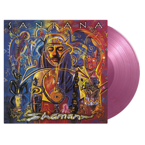 Santana Shaman Numbered Limited Edition 180g Import 2LP (Translucent Purple Vinyl)