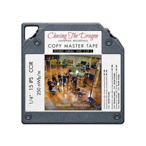 Interpreti Veneziani Vivaldi in London Master Quality Reel To Reel Tape (2 Reel) 2