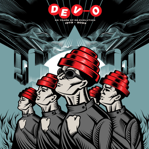 Devo 50 Years of De-Evolution 1973-2023 2LP (Red & Blue Vinyl)
