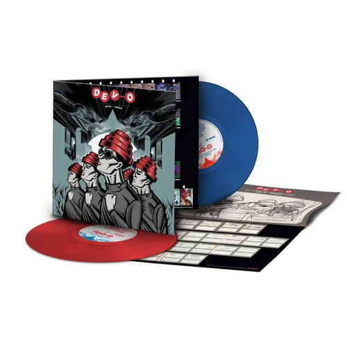 Devo 50 Years of De-Evolution 1973-2023 2LP (Red & Blue Vinyl) 1