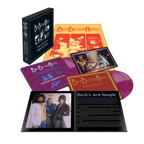 Beck, Bogert & Appice Live in Japan 1973, Live in London 1974 4LP Box Set (Grape Vinyl) 1