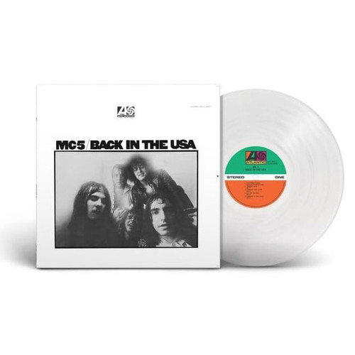 MC5 Back in the USA LP (Crystal Clear Diamond Vinyl) 1
