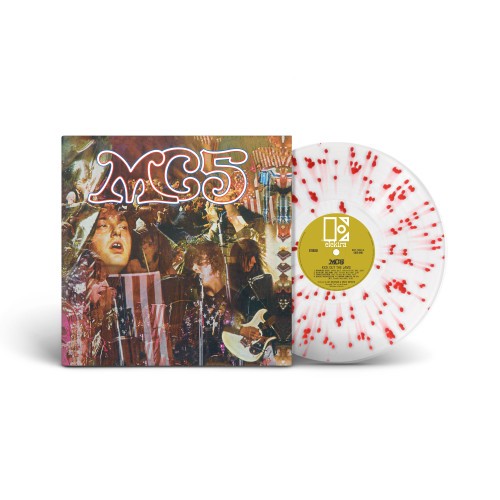 MC5 Kick Out the Jams LP (Ultra Clear/Red Splatter Vinyl) 1