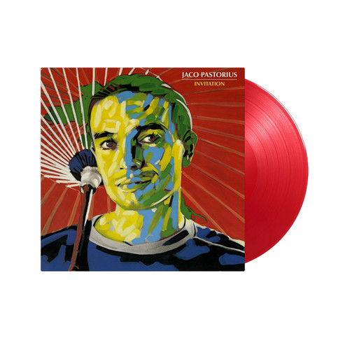 Jaco Pastorius Invitation Numbered Limited Edition 180g Import LP (Red Vinyl) 2