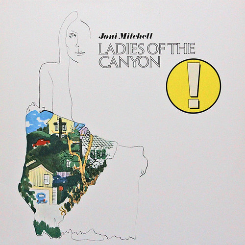 Joni Mitchell Ladies Of The Canyon Import LP (Pre-owned, EX) 1