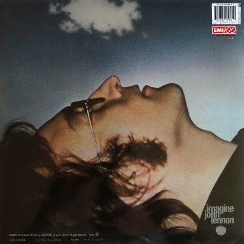 John Lennon Imagine 1997 EMI UK Import 180g LP (Pre-owned, Mint) 2