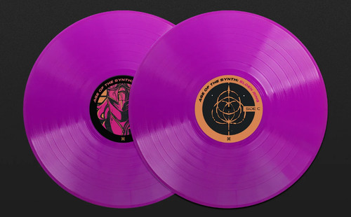 CthulhuSeeker Age of the Synth: Elden Ring 180g 45rpm 2LP (Neon Purple Vinyl) 5
