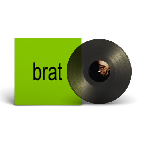 Charli XCX Brat LP (Translucent Black Vinyl) 2