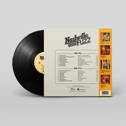 Nashville Goes Fuzz: Fuzz Guitar In The Country Music Experience (1956-1970) LP 3
