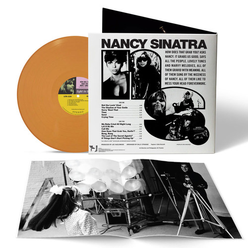 Nancy Sinatra How Does That Grab You? LP (Orange Cream Vinyl) 3