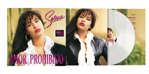 Selena Amor Prohibido (30th Anniversary) LP (Clear Vinyl)