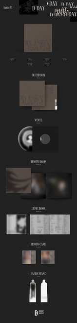 Agust D (SUGA of BTS) D-DAY LP (Color Vinyl) 3