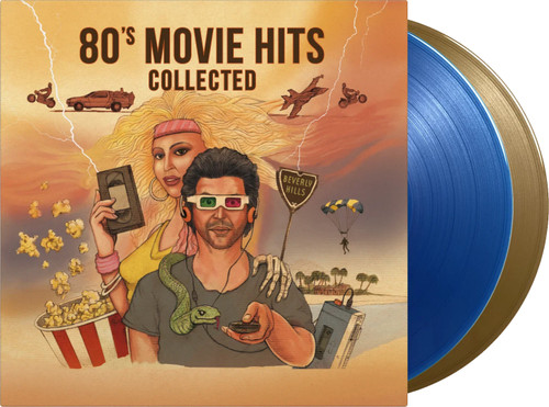 80's Movie Hits Collected 180g Import 2LP (Translucent Blue & Gold Vinyl)