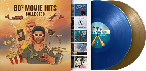 80's Movie Hits Collected 180g Import 2LP (Translucent Blue & Gold Vinyl)
