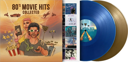 80's Movie Hits Collected 180g Import 2LP (Translucent Blue & Gold Vinyl) 3