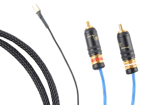 Graham Engineering IC-90 Tonearm Cable 90 Degree DIN To RCA (1 Meter) 2