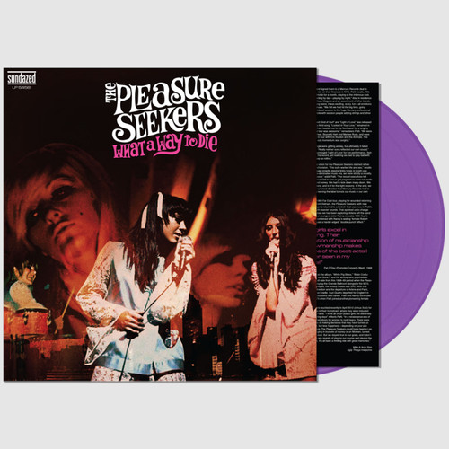 The Pleasure Seekers What a Way to Die LP (Violet Vinyl) 2