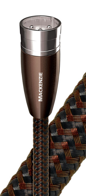 AudioQuest Mackenzie 3.0M Pair XLR Interconnect Cable 1