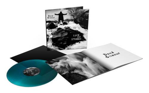 David Gilmour Luck and Strange LP (Translucent Sea Blue Vinyl) 2