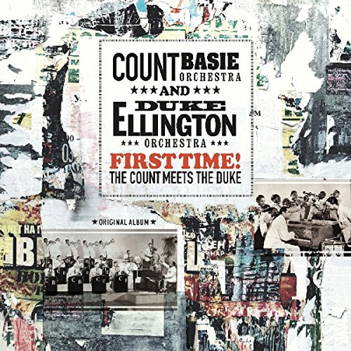 Duke Ellington & Count Basie First Time! The Count Meets the Duke 180g Import LP (Orange & White Vinyl) 1