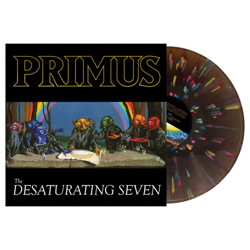 Primus The Desaturating Seven (7th Anniversary Edition) LP (Midnight Rainbow Splatter Vinyl)
