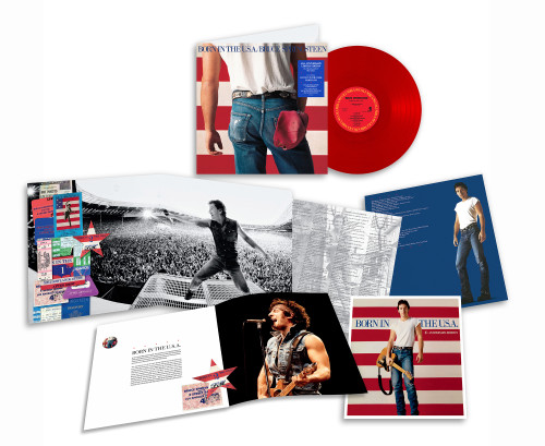 Bruce Springsteen Born in the U.S.A. (40th Anniversary Edition) LP (Translucent Red Vinyl) 2