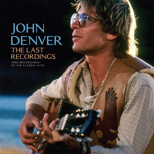 John Denver The Last Recordings: 1996 Recordings of His Classic Hits LP (Blue Seafoam Wave Vinyl) Scratch & Dent 1