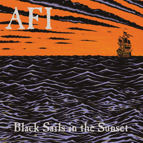 AFI Black Sails in the Sunset (25th Anniversary Edition) LP (Neon Orange Vinyl) 1