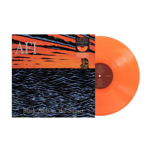 AFI Black Sails in the Sunset (25th Anniversary Edition) LP (Neon Orange Vinyl) 2