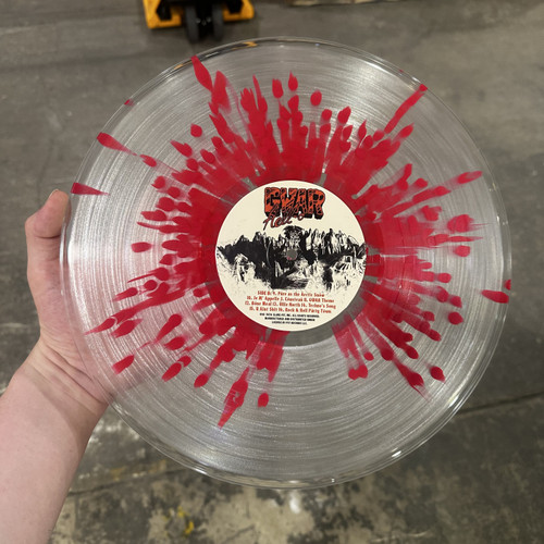 GWAR Hell-O! (36th Anniversary Edition) LP (Clear with Red Splatter Vinyl) 3