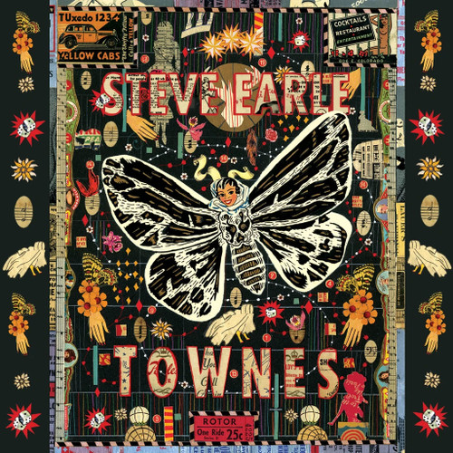 Steve Earle TOWNES 2LP (Clear Vinyl) 1