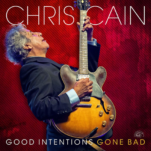 Chris Cain Good Intentions Gone Bad LP (Translucent Red Vinyl) 1