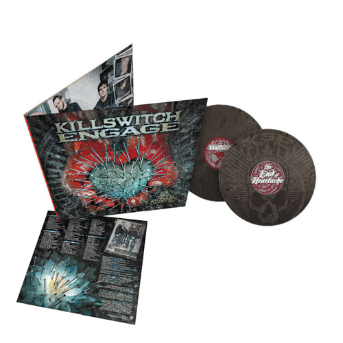 Killswitch Engage The End Of Heartache Numbered Limited Edition 2LP (Silver & Black Vinyl) 1