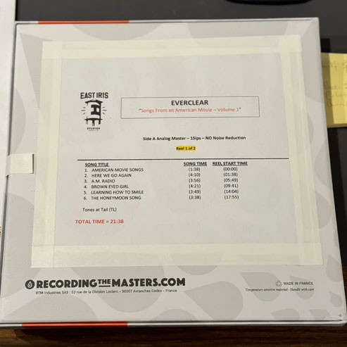 Everclear Songs From An American Movie Vol. One: Learning How To Smile Numbered Limited Edition LP (Yellow Vinyl) 5